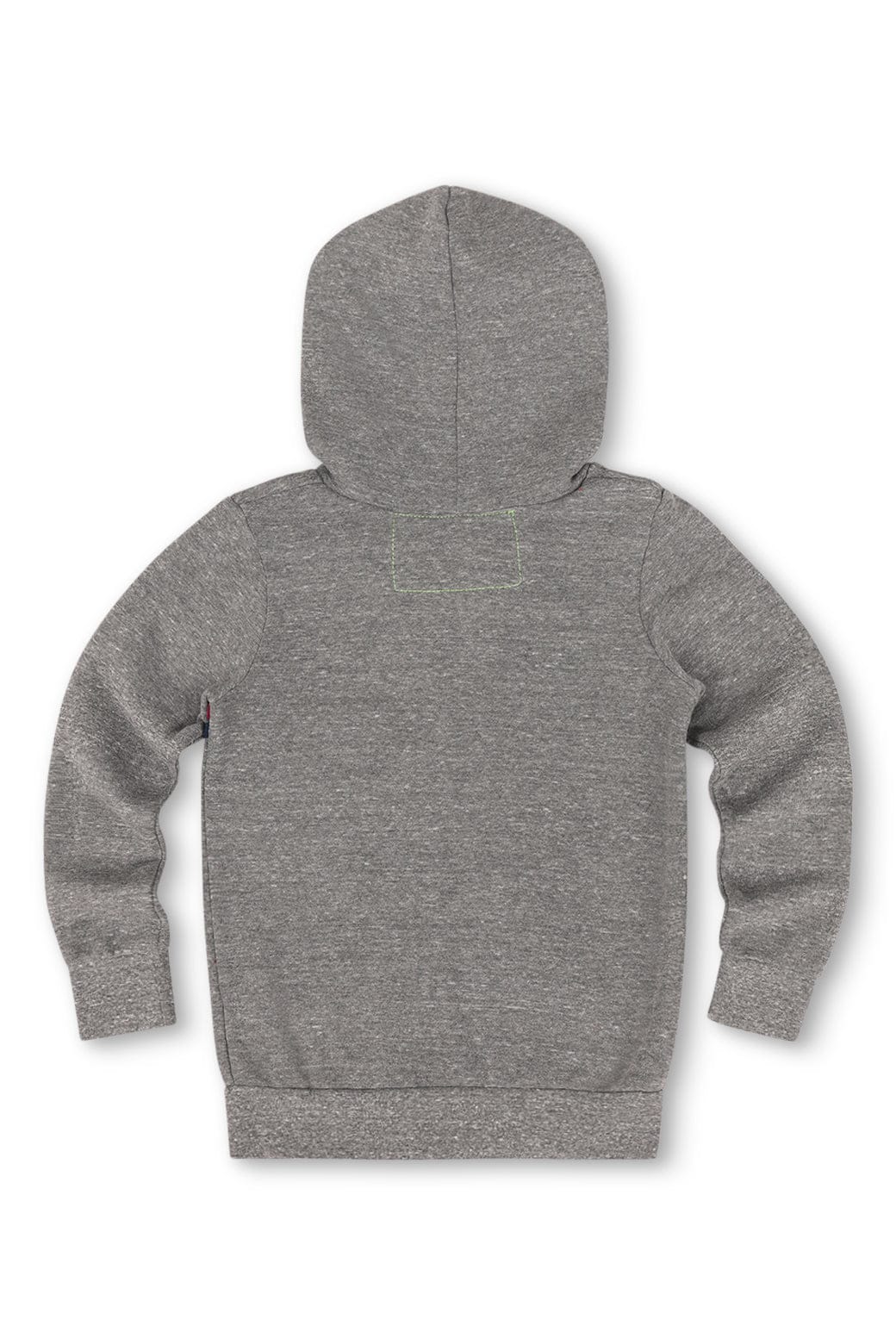 KID'S 5 STRIPE HOODIE - HEATHER GREY