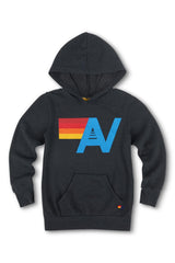 KID'S LOGO  PULLOVER HOODIE - CHARCOAL