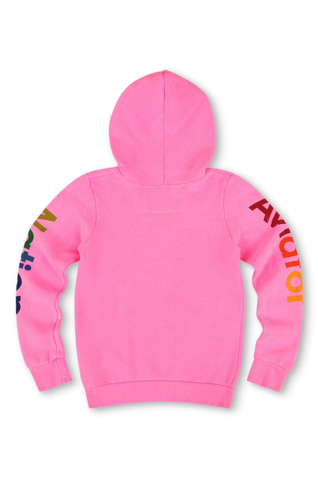 KID'S AVIATOR NATION ZIP HOODIE - NEON PINK