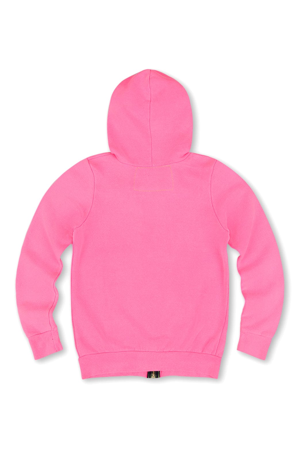 KID'S 5 STRIPE HOODIE - NEON PINK