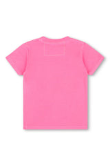 KID'S BOLT TEE - NEON PINK