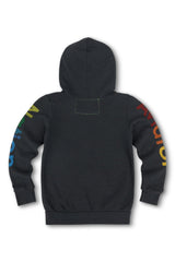 KID'S AVIATOR NATION ZIP HOODIE - CHARCOAL