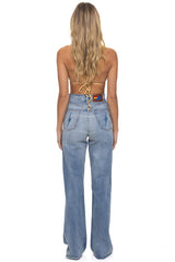HI RISE WIDE LEG GYPSY WOMENS JEAN - VINTAGE