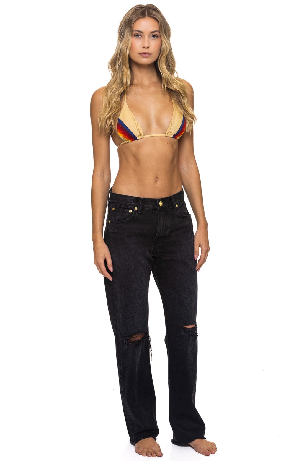 MID RISE RELAXED SURFER JEAN - VINTAGE BLACK