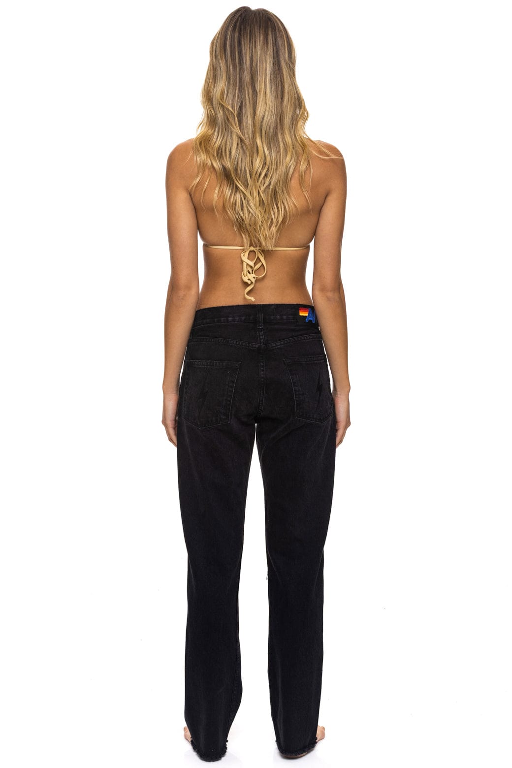 MID RISE RELAXED SURFER JEAN - VINTAGE BLACK