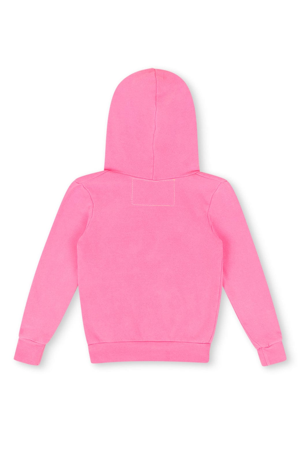 KID'S LOGO  PULLOVER HOODIE - NEON PINK