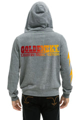 GOLDENSKY FESTIVAL 2024 ZIP HOODIE - HEATHER GREY