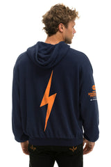 NEW YORK WINE & FOOD 2025 PULLOVER HOODIE RELAXED - NAVY