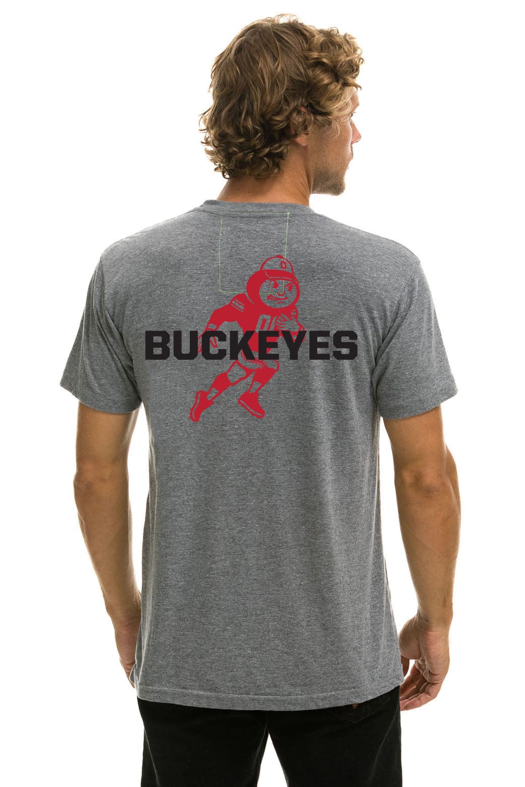 OHIO STATE CFP 2025 CREW TEE SHIRT - HEATHER GREY