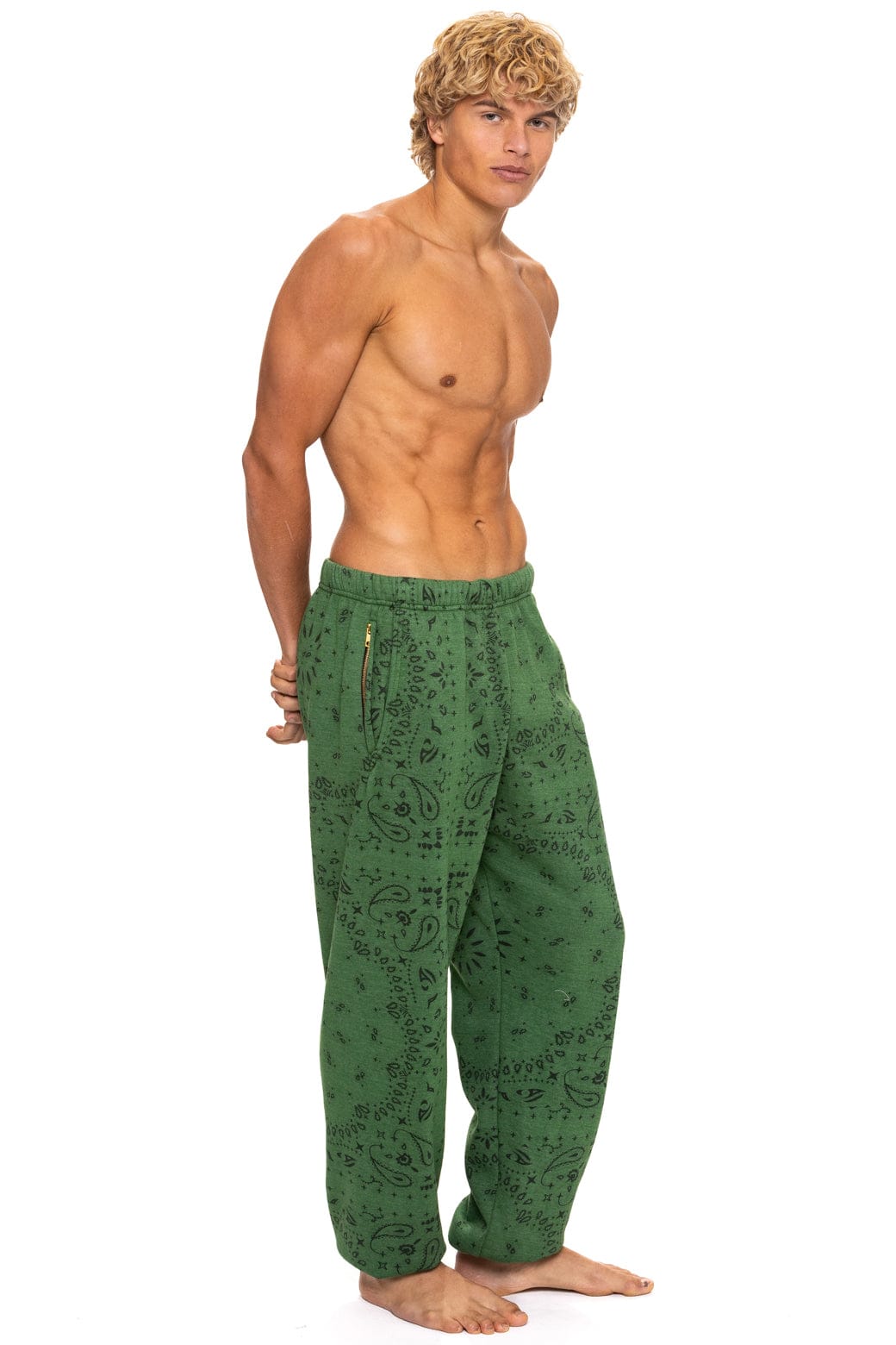 BANDANA SWEATPANTS - PALM