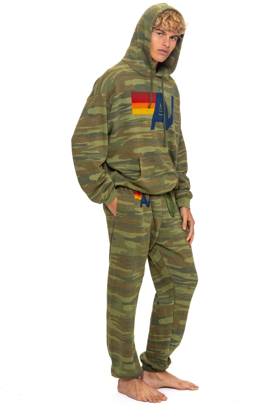 LOGO SWEATPANTS - CAMO