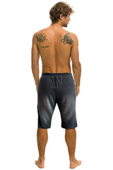 ESSENTIAL MENS SWEATSHORTS - FADED SMOKE