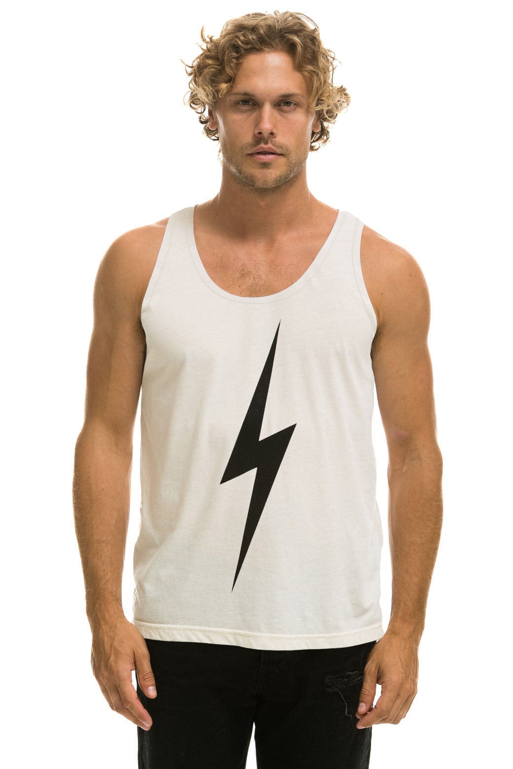 MEN'S BOLT TANK - VINTAGE WHITE