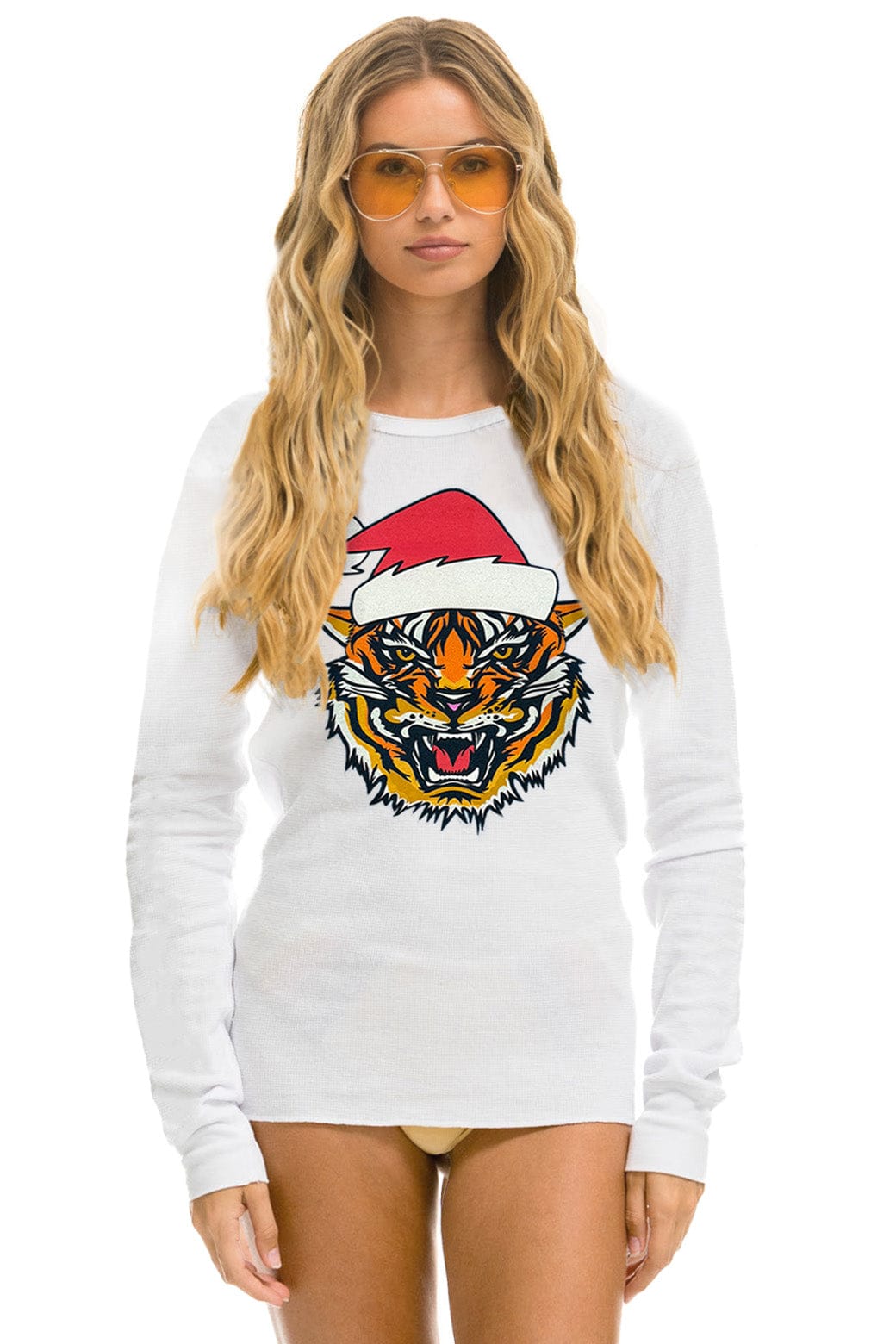 SANTA TIGER THERMAL - WHITE