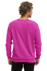 LOGO SWEATSHIRT - MAGENTA