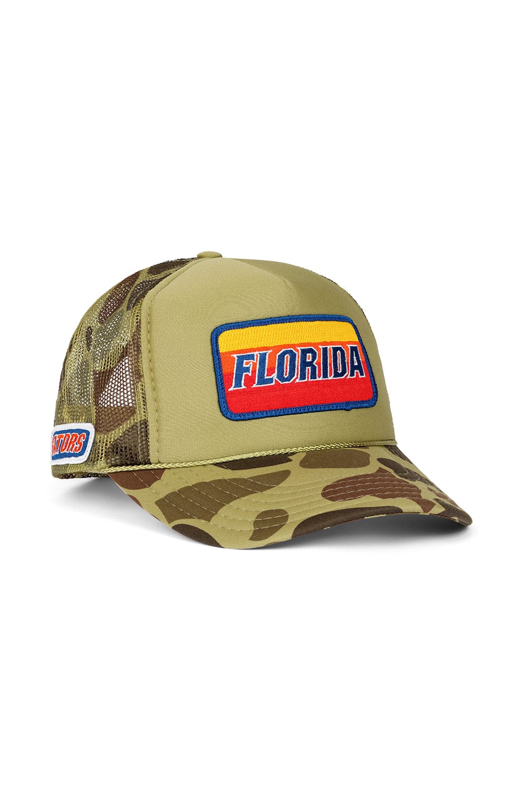 UNIVERSITY OF FLORIDA VINTAGE LOW RISE TRUCKER - CAMO