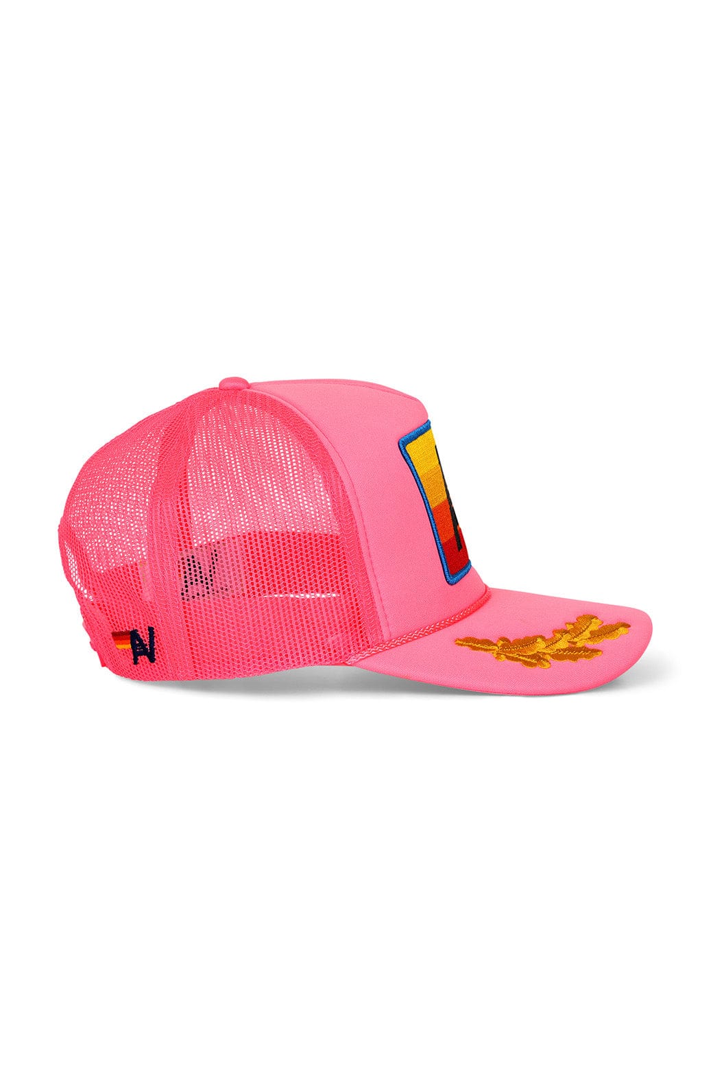 LOGO RAINBOW - VINTAGE LOW RISE LEAF TRUCKER