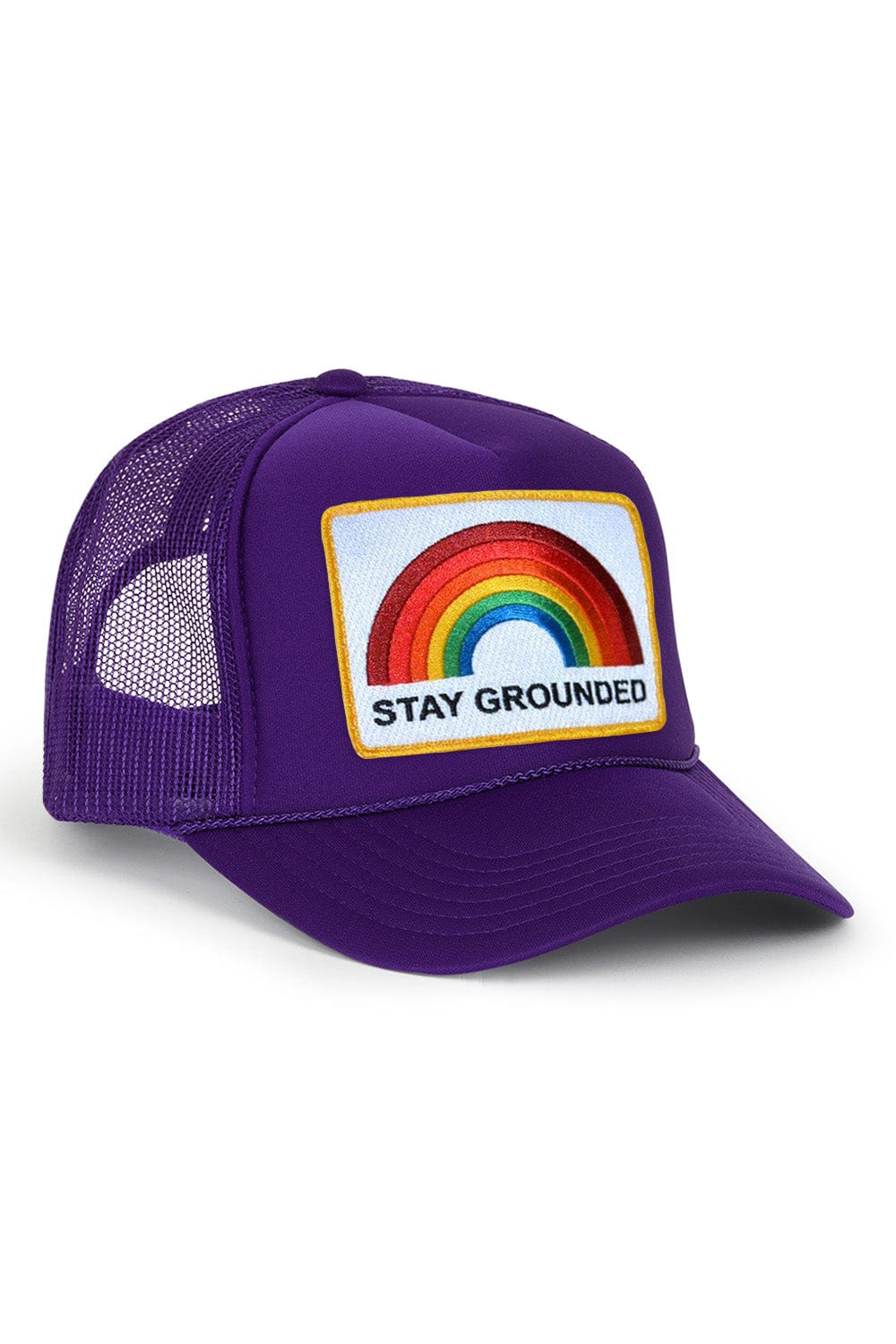 STAY GROUNDED TRUCKER HAT
