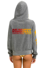 GOLDENSKY FESTIVAL 2024 ZIP HOODIE - HEATHER GREY