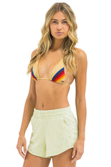 ESSENTIAL CLUB SHORTS - LIME CREAM