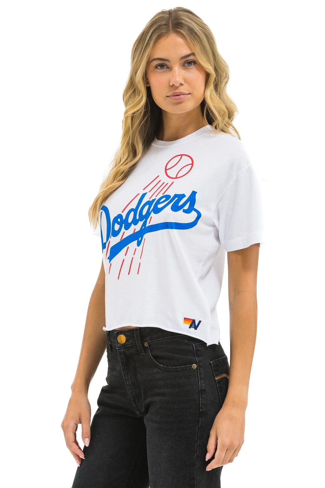 LOS ANGELES DODGERS BOYFRIEND TEE - WHITE