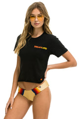 DREAMLAND LOGO BOYFRIEND TEE	- BLACK