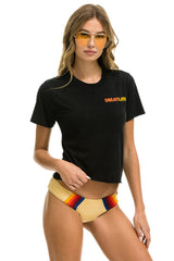 DREAMLAND LOGO BOYFRIEND TEE	- BLACK