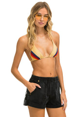 HI RISE SAFARI JEAN SHORT - VINTAGE BLACK