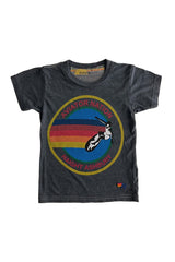 KID'S AVIATOR NATION HAIGHT ASHBURY TEE - CHARCOAL