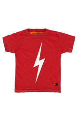 KID'S BOLT TEE - RED