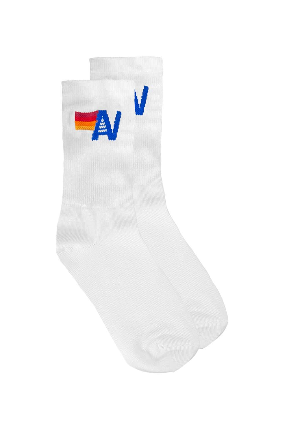 LOGO SOCK - WHITE