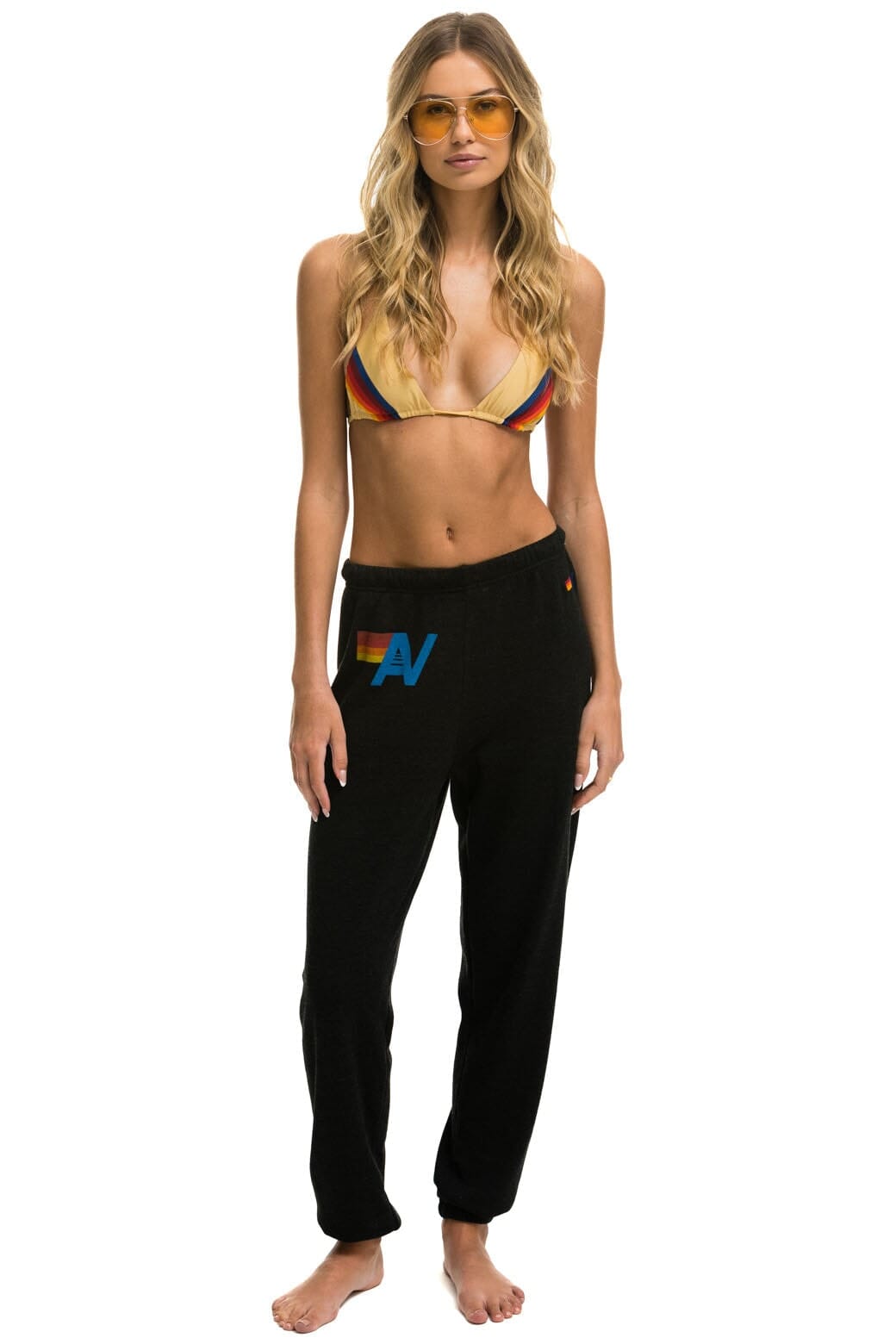 LOGO SWEATPANTS - BLACK