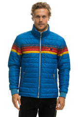 4 STRIPE JACKET  -  SNORKEL BLUE
