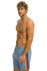 MEN'S 5 STRIPE FLEX SHORTS 7 INCH - ISLANDA
