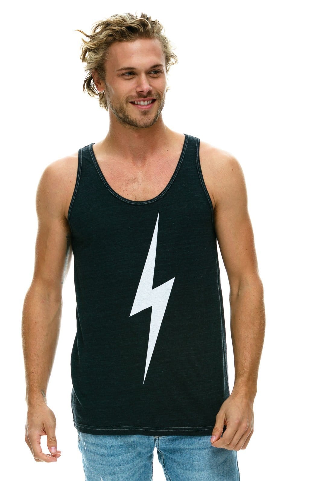MEN'S BOLT  TANK - CHARCOAL