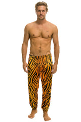 CLASSIC VELVET SWEATPANTS - TIGER