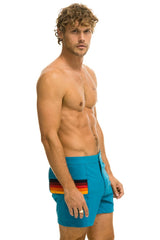 MEN'S HORIZONTAL 5 STRIPE FLEX SHORTS - ANTIGUA