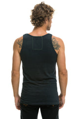 MEN'S LOGO TANK - CHARCOAL