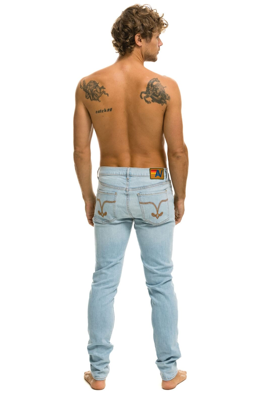 MEN'S SLIM FIT SURFER DENIM JEAN - SUPER LIGHT
