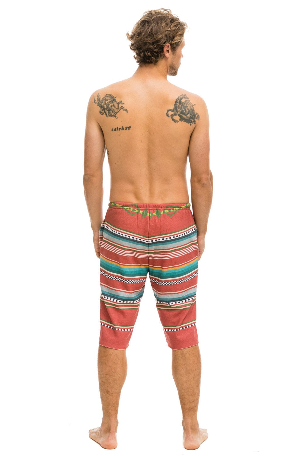MEN'S TULUM SWEATSHORTS - RED