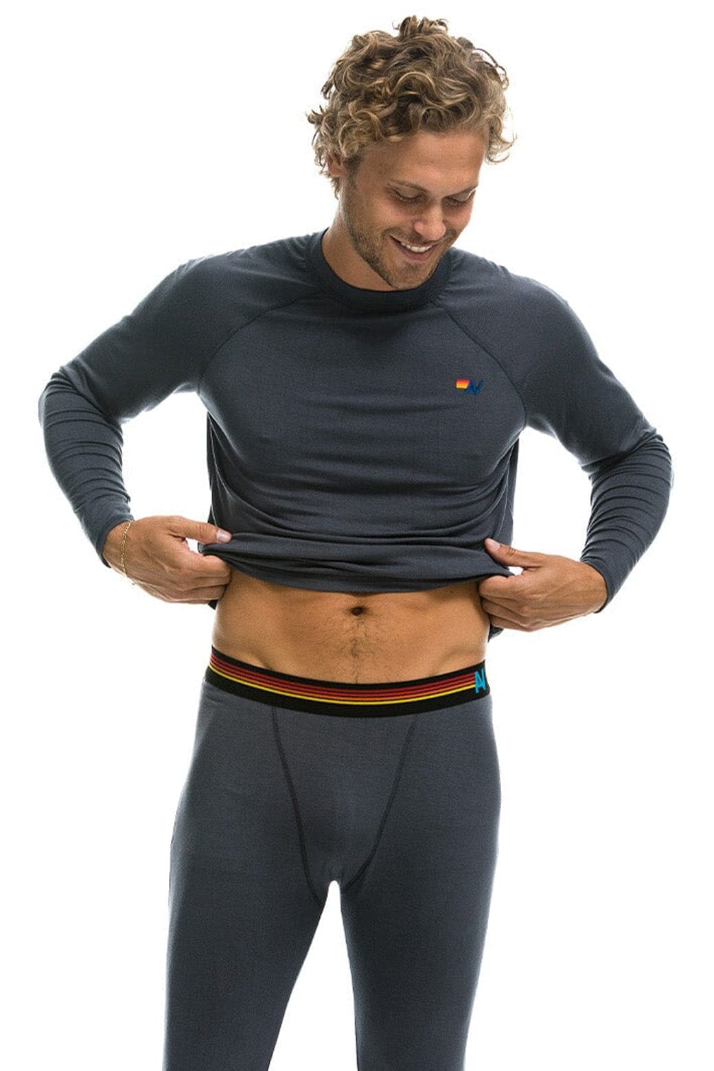MICRO MODAL BASE LAYER TOP - TITANIUM