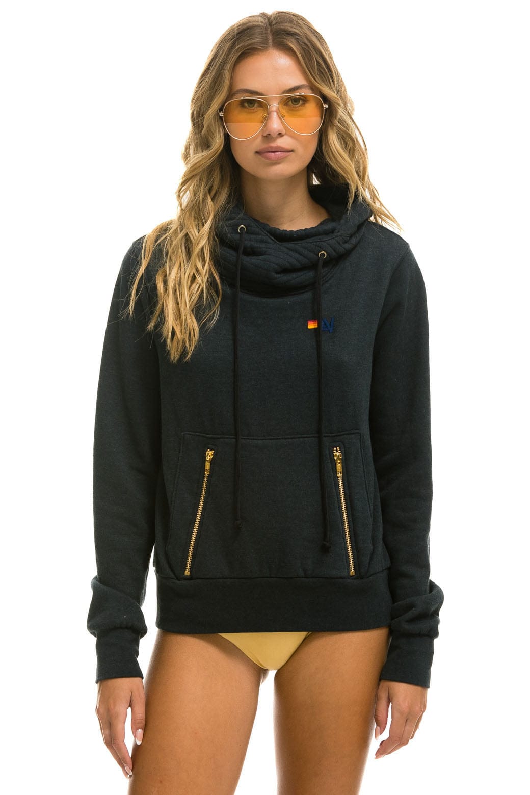 NINJA PULLOVER HOODIE -CHARCOAL