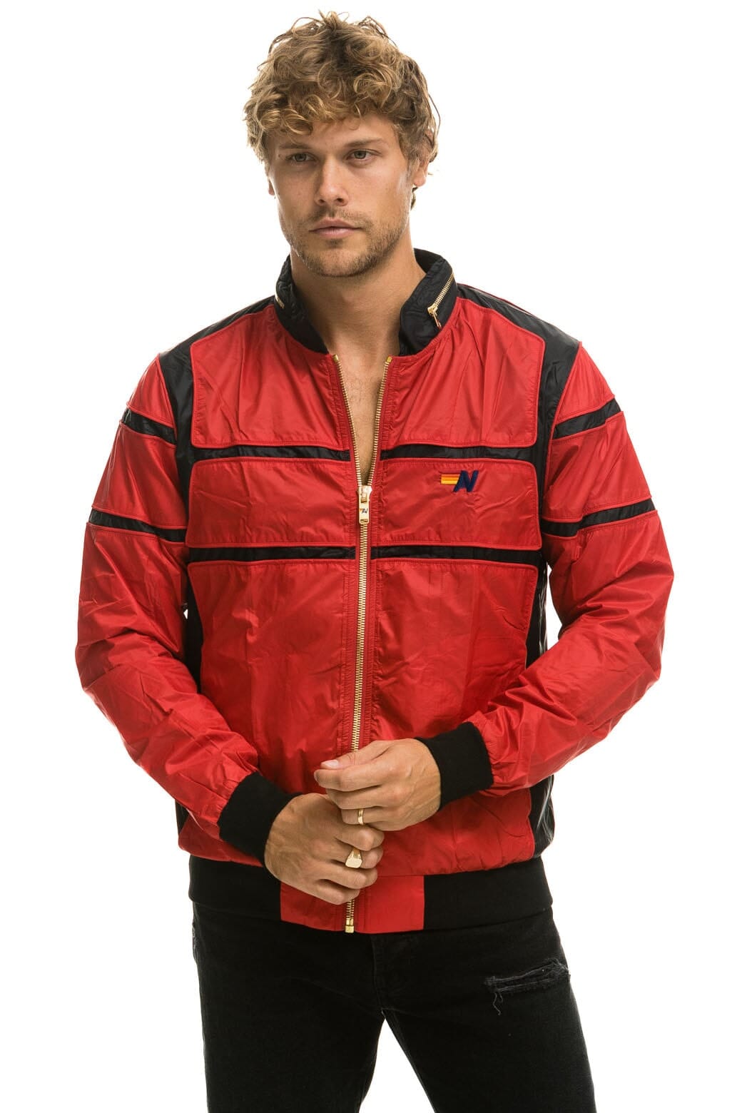 RACER JACKET - CHERRY
