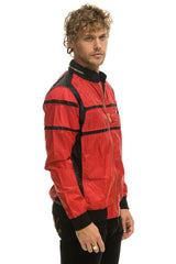 RACER JACKET - CHERRY
