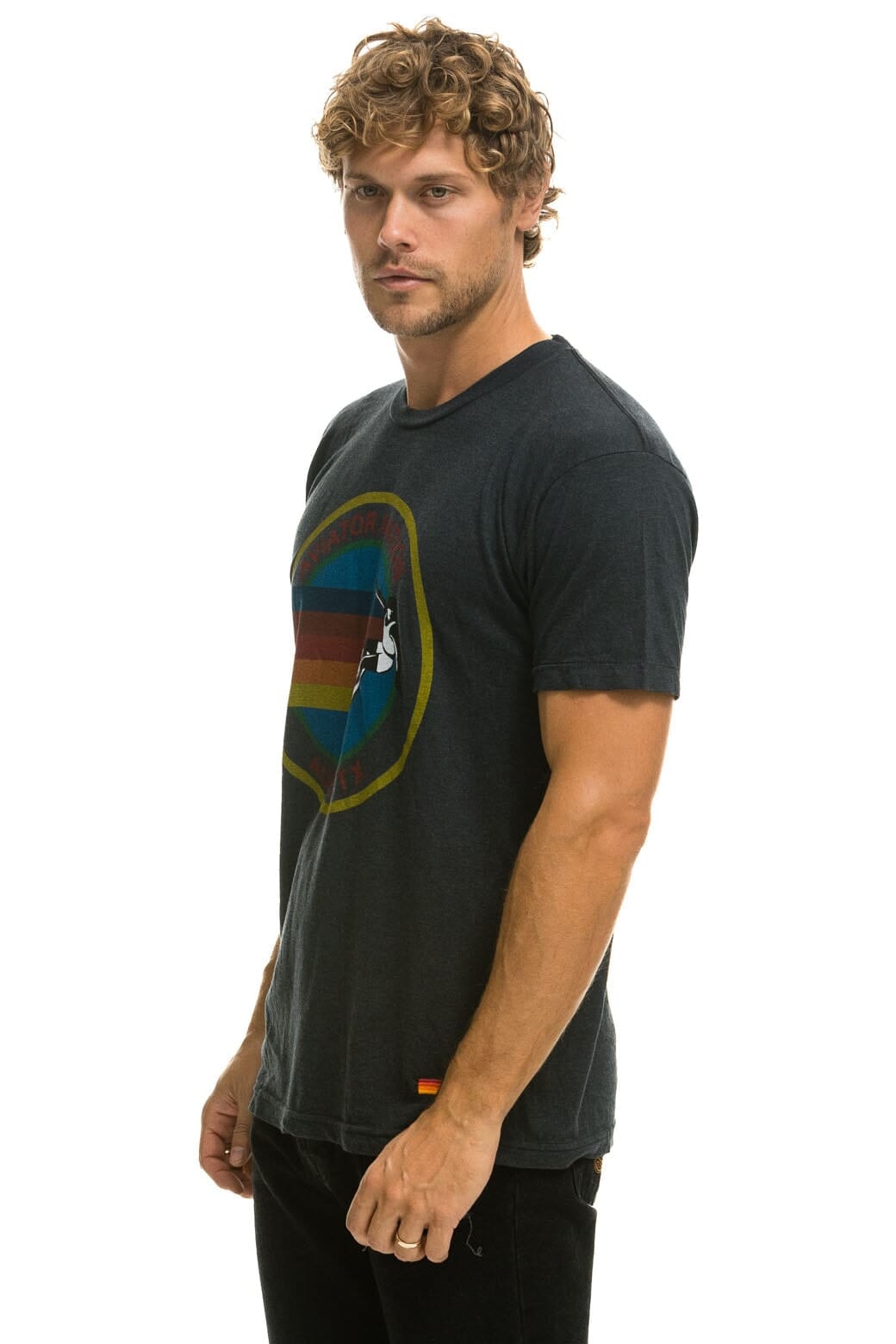 SIGNATURE AUSTIN TEE - CHARCOAL