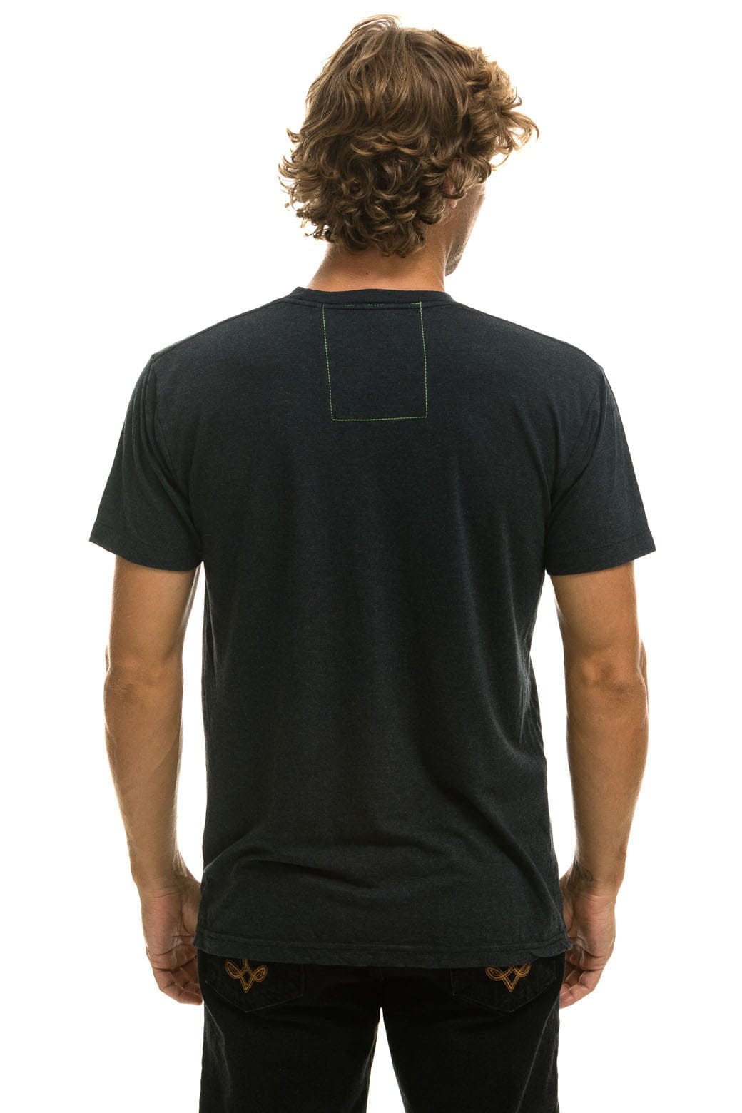 SIGNATURE SMALL VENICE CIRCLE TEE - CHARCOAL