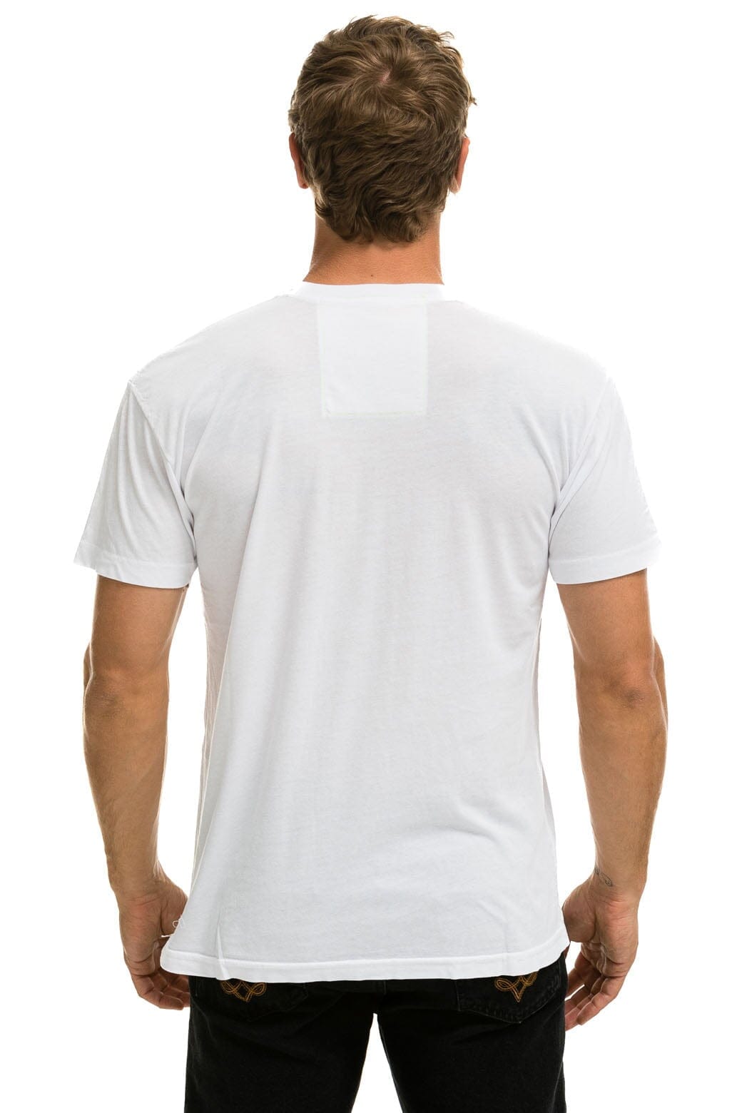 SIGNATURE SMALL VENICE CIRCLE TEE - WHITE