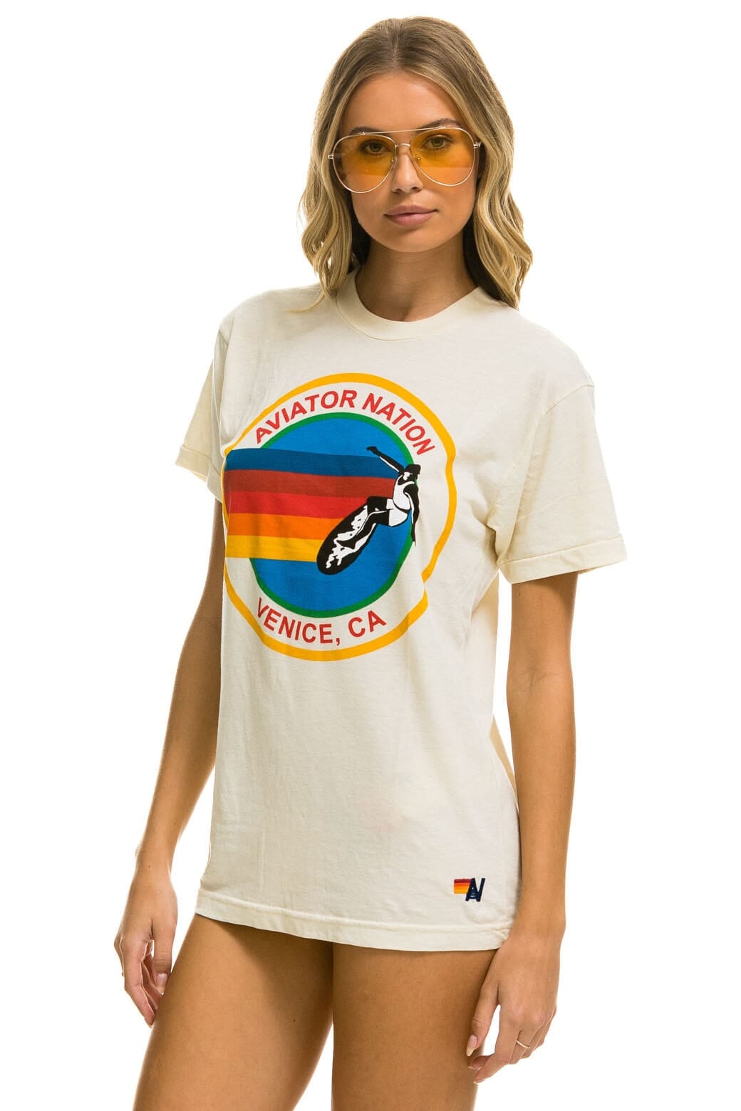 SIGNATURE TEE - VINTAGE WHITE