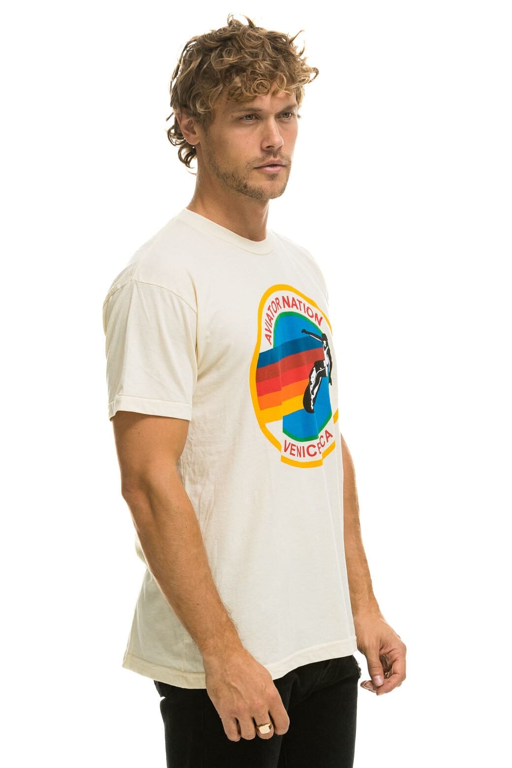 SIGNATURE TEE - VINTAGE WHITE