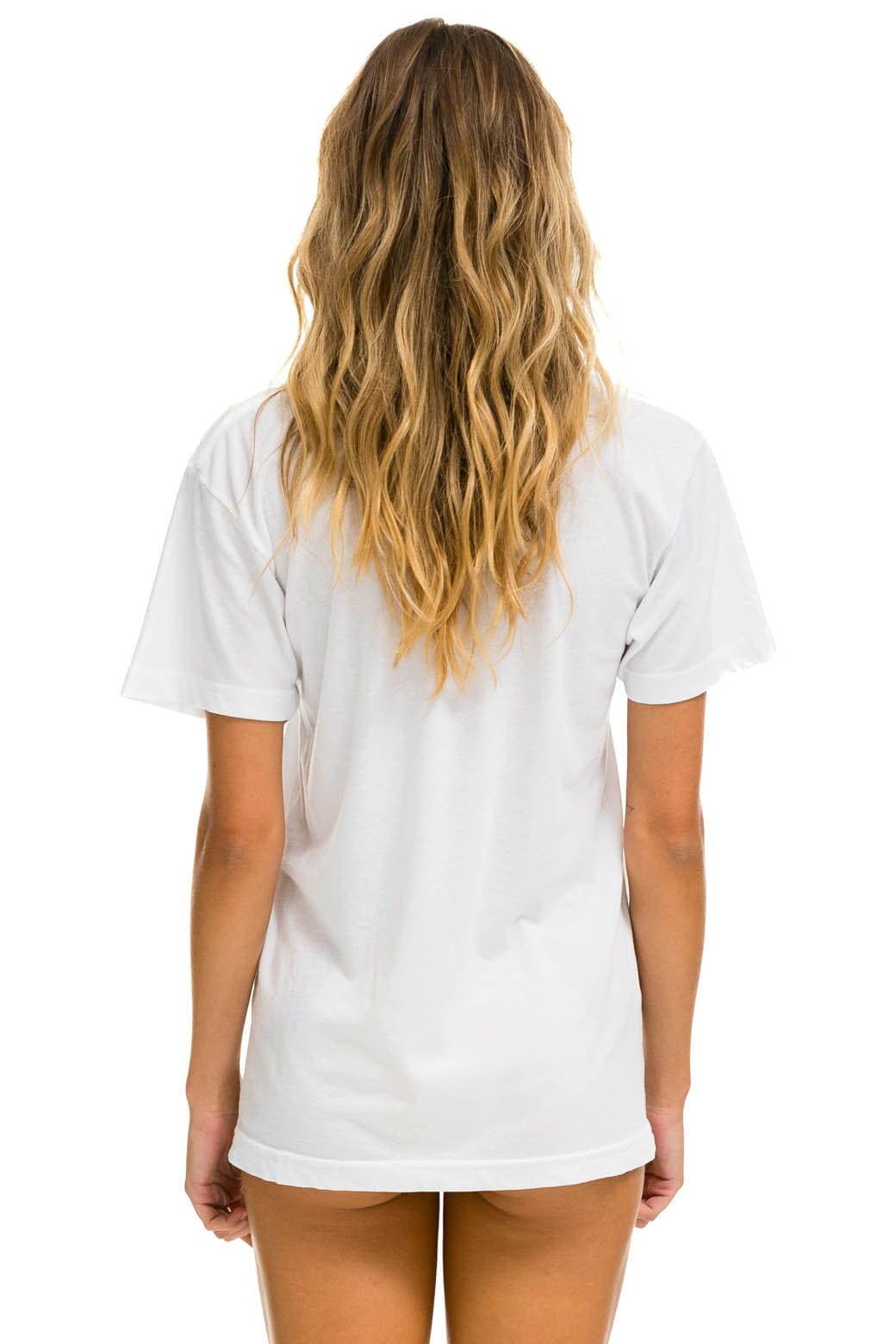 SMILEY 2 CREW TEE - WHITE